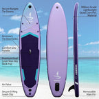 11”32“6 Premium Inflatable Stand Up Paddle Boards with Durable SUP Paddle Board Accessories Wide Stable Design Includes Backpack Required Parts Non-Slip Comfort Deck for Youth & Adults