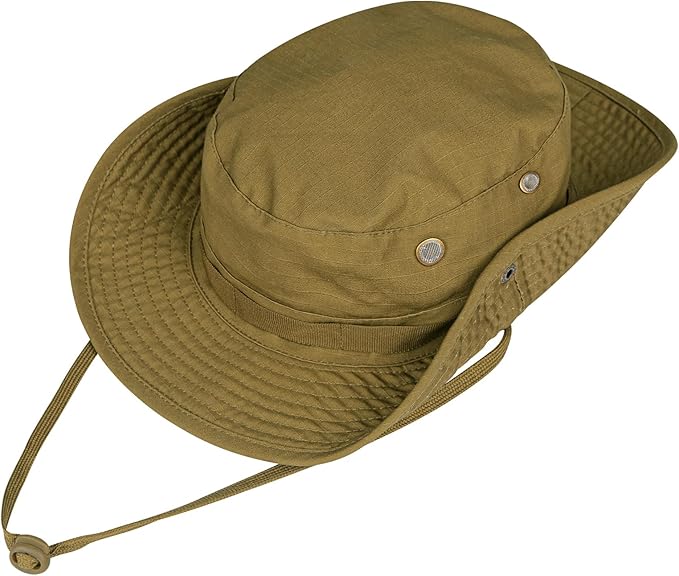 Sun Hats for Men Women Bucket Hat UPF 50+ Boonie Hat Foldable UV Protection Hiking Beach Fishing Summer Safari