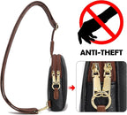 INICAT Sling Bag for Women Touchscreen Small Crossbody Cell Phone Purse Fanny Pack