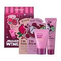 TONYMOLY Mulled Wine Mask & Body Serum Set – Holiday Skincare Gift, Secret Santa Gift, or White Elephant Exchange Idea, 4-Piece Hydrating & Pore Refining Set