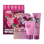 TONYMOLY Mulled Wine Mask & Body Serum Set – Holiday Skincare Gift, Secret Santa Gift, or White Elephant Exchange Idea, 4-Piece Hydrating & Pore Refining Set
