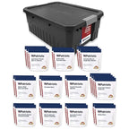 4Patriots 4-Week Kit + 72-Hour Kit Survival Food Bundle: Designed to Last 25 Years, 212 Servings