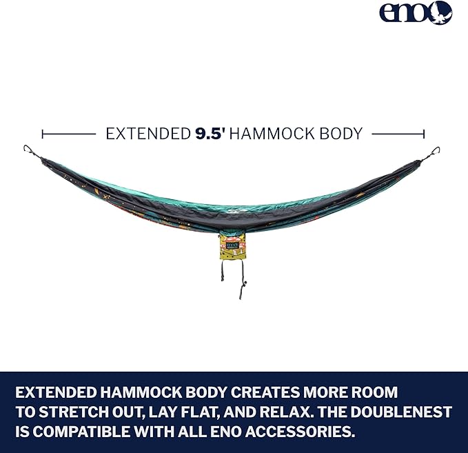 ENO DoubleNest Hammock Print - Day to Night