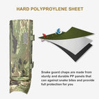 Leg Gaiters Hunting Gaiters, Adjustable Snow Boot Gaiters, Waterproof Snake Gaiters for Hiking Walking Skiing