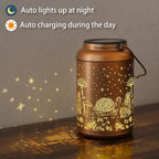 Birthday Gifts for Women, Men, Mom, 2 Pack Turtle Solar Lanterns Outdoor Waterproof - Hanging Turtle Solar Lights Garden Decor, Outdoor Decor for Patio, Yard