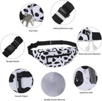 MAXTOP Large Crossbody Fanny Pack with 4-Zipper Pockets,Gifts for Enjoy Sports Festival Workout Traveling Running Casual Hands-Free Wallets Waist Pack Phone Bag Carrying All Phones