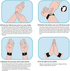 10 Pairs Motion Sickness Bands – Natural Anti Nausea Acupressure Wristbands for Morning & Motion Sickness Relief – Ideal for Car, Cruise & Flight Travel – for Adults and Kids