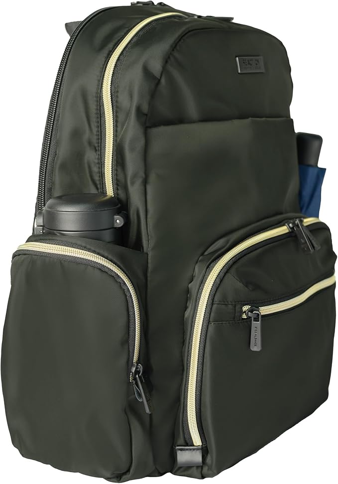 Kenneth Cole REACTION Sophie Backpack, Olive, 15" Laptop