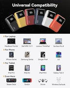 INIU Power Bank, 25000mAh 100W High Capacity Laptop & Phone Portable Charger, Fast Charging Flight Cruise Ship Family Essentials Traveling Powerbank for College Students Teen Boys Girls, Yellow