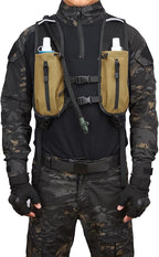 ATBP Insulated Hydration Pack Hiking Water Backpack Running Vest with 3L TPU Bladder Bag for Marathon Cycling Men