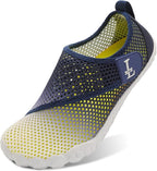 L-RUN Barefoot Water Shoes Women Mens Aqua Sock Athletic Hiking Water Sports Shoes for Swim Beach Pool Sand Diving Walking