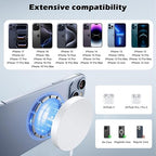 Magnetic Charger for iPhone 17,Mag-Safe Fast Wireless Charging 2Pack 6Foot Magnetic Apple Charger Pad with 2Pack USB C PD Fast Charging Block for iPhone 17/17 Pro/16 Pro Max/Plus/15/14,AirPods 3/Pro 2