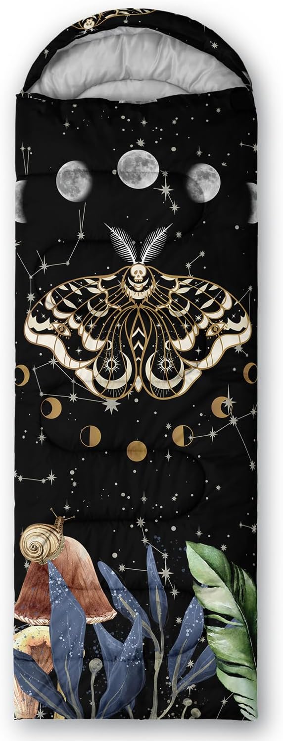 CVHOUSE Camping Sleeping Bags,3 Season Warm & Cool Weather,Lightweight,Waterproof Sleeping Bags for Adults & Kids,Traveling,and Outdoors,Camping Gear Equipment