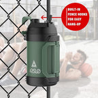 Sports Water Jug - Gallon Water Bottle - Large Insulated Stainless Steel Bottle for Gym, Workouts, Basketball, Football, Soccer - Keep Water Cold for Up To 24 Hours - 108OzNEW