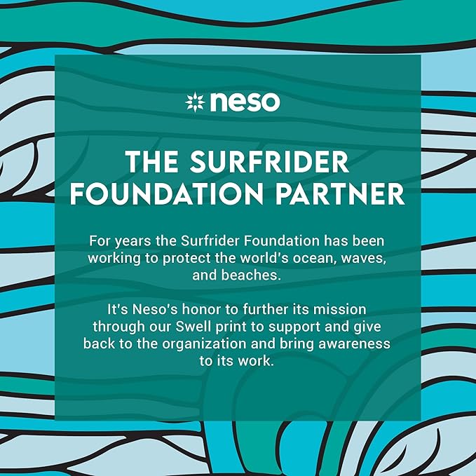 Neso Gigante - Portable Beach Tent - Ideal to Enjoy with Family and Friends - UPF 50+, Water-Resistant, and Lightweight - Swells, 11' x 11'