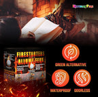 Mystical Fire Pellet Fire Starters 144 Count - 18 Pack 8 Pellets Each – Odorless, Waterproof, & Quick-Lighting – Perfect for Charcoal Grills, BBQ Smoker, Firepits, Wood Stoves & Outdoor Cooking