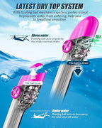 QingSong Full Face Snorkel Mask for Adults, Snorkeling Gear with Camera Mount, 180 Degree Panoramic View Snorkel Set Anti-Fog Anti-Leak