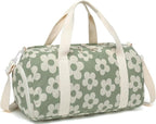 BLUBOON Duffle Bag Girls Kids Cute Gym Bag with Shoes Compartment & Wet Separation Waterproof Sports Overnight Travel Bag