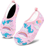 Deevike Kids Water Shoes Boys Grils Barefoot Quick Dry Aqua Socks Beach Shoes for Toddler Sports Swim Surf Outdoor Walking