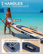 DAMA 11'*34"*6" Stand Up Paddle Board, Inflatable Paddle Board,Inflatable Paddle Boards for Adults w/a Wide, Smooth and Non Slip Deck, Versatile Styles, Suitable for Adults