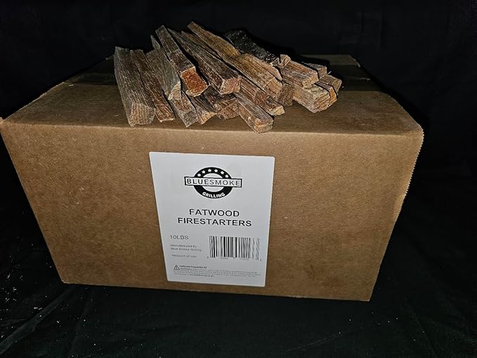 Fatwood Firestarters - 10lbs All Natural Fat Wood Fire Starter Kindling Sticks