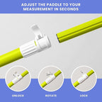 Paddle Board Paddle 2-in-1 Aluminum Sup Paddleboard Oar & Kayak Detachable 4 Piece | Double Sided Sup Oar Adjustable for Stand Up Board | Packable Paddleboard Ore & Kayak for Paddleboarding