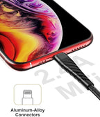 CyvenSmart (2 Pack) Long iPhone Charger 6ft for [MFi Certified], 6 Foot Lightning Cable Fast Charging Cord 6 Feet for iPhone 12/12 Pro/11/11 Pro/11 Pro Max/XS/XS Max/XR/X/8/8 Plus/7/7 Plus/6 Black