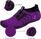 Racqua Water Shoes Quick Dry Barefoot Beach Aqua Sport Swim Surf Pool Hiking Diving Walking for Men Women