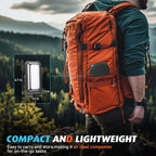 LED Camping Lantern Rechargeable, 10000mAh Portable Camping Lights up to 120+ Hours, 12 Light Modes, Dimmable, LCD Digital Display, Waterproof, Camping Essentials for Power Outages, Emergency