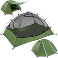 Clostnature Lightweight Backpacking Tent - 1/1.5/2/3/4/6 Person Ultralight Waterproof Camping Tent, 3 Season Large Size Easy Setup Tent for Family, Outdoor, Hiking and Mountaineering
