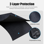 Gloppie Shoe Bags for Travel, (4-Pack) Shoe Storage Bag with Drawstring, Packing Organizer for Sneakers, Gym, Luggage, Closet, Weekender Overnight Travel Essentials