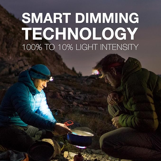 Energizer Vision HD+ LED Headlamp, Water Resistant Bright Headlamp with Digital Focus, Camping Gear and Emergency Light, Batteries Included, Pack of 1