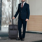 Hanke 28 Inch Softside Expandable Luggage with Spinner Wheels,Check Large Luggage Rolling Suitcase Travel Luggage with TSA Approved,Black