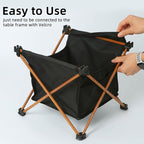 ROCK CLOUD Extra Storage Bag Portable Camping Table Ultralight Beach Tables, Size M
