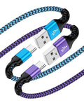 USB C Cable for iPhone Air iPhone 17e 17 Pro Max 17pro 17 16e 16 16pro 15 Pro/Plus, 2pack Woven USB to Usbc Fast Charging Cable, Android C Type Charger Cord for Car Carplay Apple Power Car Play Wire