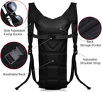 Water Backpack Black Hydration Backpack with 3 Liter Bladder Lightweight & Waterproof Hydration Pack for Hiking, Cycling, Running,Climbing Outdoorer ,Gift for dad