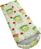 AILONEN Outer Space Astronaut Camping Sleeping Bags,Lightweight & Waterproof,3 Season Warm & Cool Weather,Cartoon Sleeping Bags for Kids,Boys Girls Travelling,Outdoors