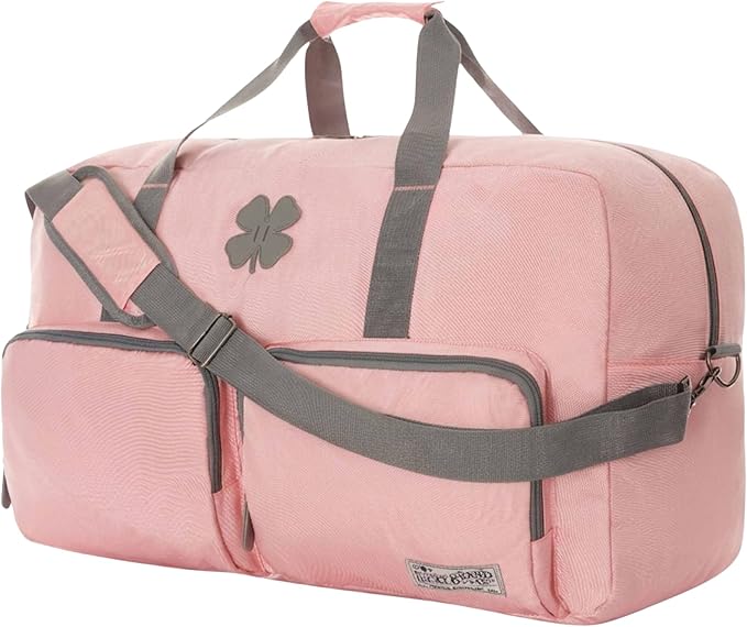 Lucky Travel Duffel Bags 65L, Gym Bag, Travel Bag & Large Duffle Bag for Men, Foldable Overnight Weekender Bags for Women & Men with Adjustable Shoulder Strap, Bridal Rose