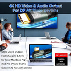 USB C-C 50ft 90° Right Angle Cable Type C 4K60Hz Aluminum Connector, Aluminum Alloy Case, 100W PD Fast Charging & Data Sync (10Gbps) Available for MacBook, iPad Pro, Galaxy S24