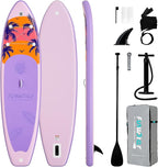 FunWater Stand Up Paddle Board Ultra-Light Inflatable Paddleboard with SUP Accessories for Adults & Youth of All Skill Levels