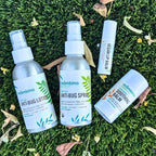 Anti-Bug Spray DEET-Free – Organic, All-Natural Bug Spray Travel Size with Essential Oils – Non-Toxic, Reef Safe, Face-Safe Bug Repellent for Babies, Kids, Adults by Mambino Organics, 4oz 3-Pack
