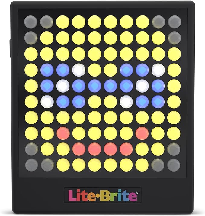 Lite-Brite Touch - Create, Play and Animate - Light Up Portable Stem Sensory Learning Toy, Creative Art Stem Toy for Girls, Boys, Unisex, Toddler, Holiday, Birthday, Gift, Ages 6+