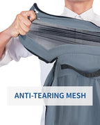 ECOHUB 7 Set Packing Cubes Tear-Resistant Luggage Packing Organizers with Number Icon for Travel Accessories Luggage Suitcase Machine Washable Packing Cubes (Grey)