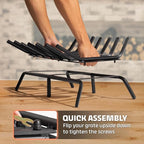 Idzo Cast Iron Fireplace Grate 24 inch, 3/4" Bar Fireplace Log Grate with Extra Leg for Sturdy Stand & Better Air Flow, Quick Assembly Fireplace Wood Grate for Indoor & Outdoor