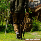 Military Tactical Backpack 45L Large Tactical Backpack for Men, Hiking Rucksack With Bottle Holder