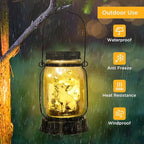 kyoryuger Pig Gifts for Women/Men Pig Lovers Solar Lantern Mom Birthday, Mothers Day, Solar Garden Decoration Outside for Yard, Patio,Backyard,Porch, Torches