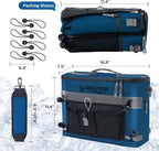 Dreizack Kayak Cooler Behind Seat, Waterproof Cooler for Kayaking,Paddle Board Cooler Compatible with Lawn-Chair Seat Kayak Accessories Cooler Bag Kayak Cooler Tow Behind for Camping Fishing