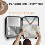 Kono 20'' Carry on Luggage Lightweight with Spinner Wheel TSA Lock Hardside Luggage Durable Small Carry on Suitcase Pink