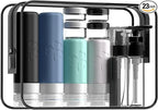 INSFIT 23 Pack Travel Bottles for Toiletries, TSA Approved Silicone Travel Size Toiletries with Toiletry Bag, BPA Free Leak Proof Refillable Travel Essentials for Liquids Shampoo Conditioner Lotion