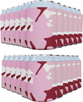 PartyPrints 25 Pack Camo Pink Blank Can Cooler Sleeves, Customizable Bulk Insulated Foam for Beer, Collapsible Plain Drink Holder, Cold Soda Insulator, 12oz Regular, 16oz Tall Cans